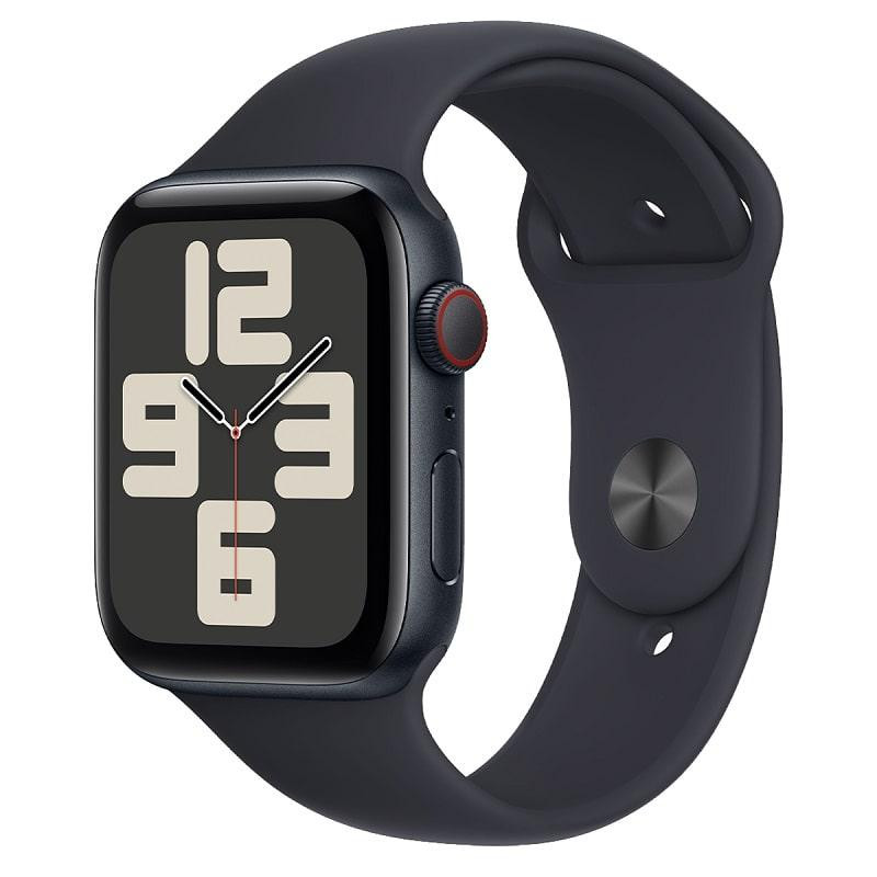 Apple Watch SE 2 GPS + Cellular 44mm Midnight Alu. Case w. Midnight Sport Band S-M (MRH43)