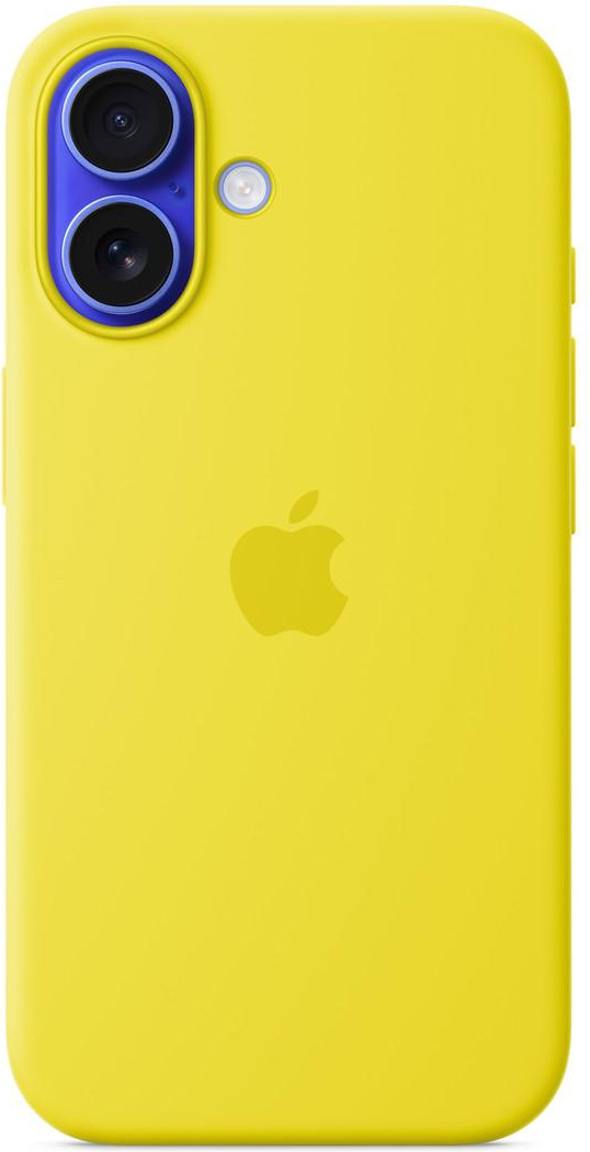 Apple iPhone 16 Silicone Case with MagSafe - Star Fruit (MYY73)