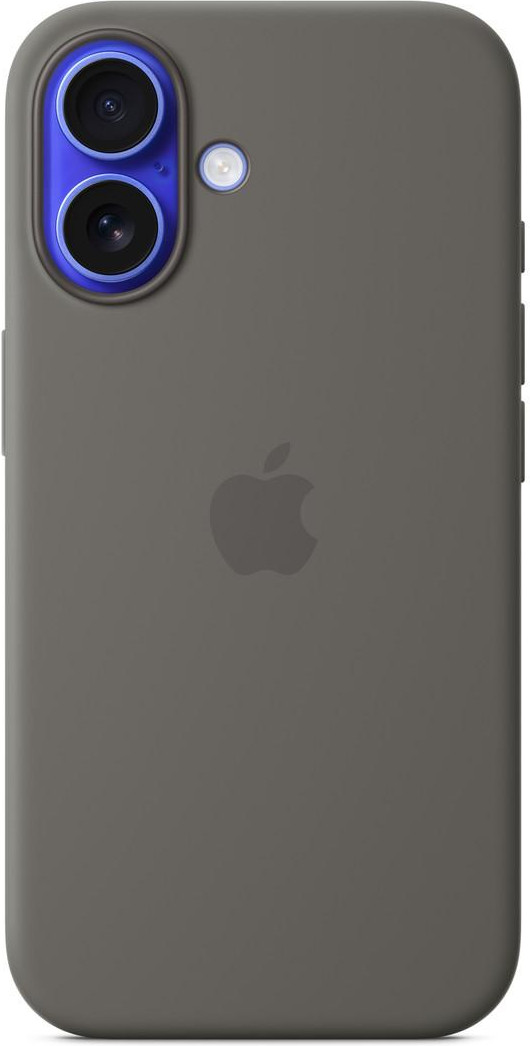 Apple iPhone 16 Silicone Case with MagSafe - Stone Gray (MYY33)