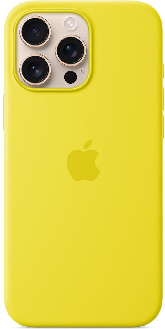 Apple iPhone 16 Pro Max Silicone Case with MagSafe - Star Fruit (MA7U4)