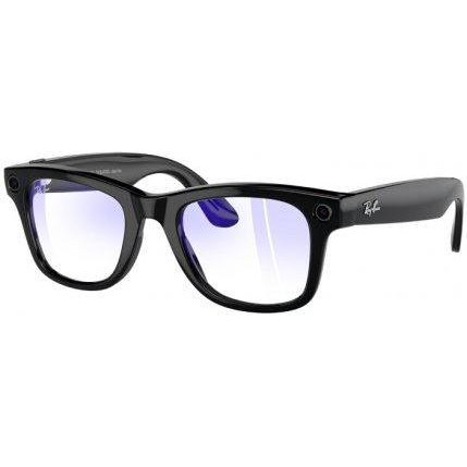 Ray-Ban Смарт-окуляри Meta Wayfarer Shiny Black Frame Clear Lenses (RW4006 601-SB 50-22)