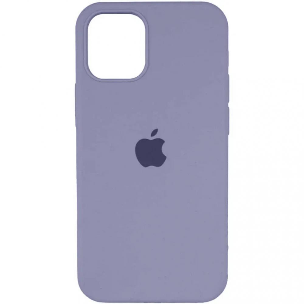 Чохол Silicone Case Full iPhone 15 (lavender gray)