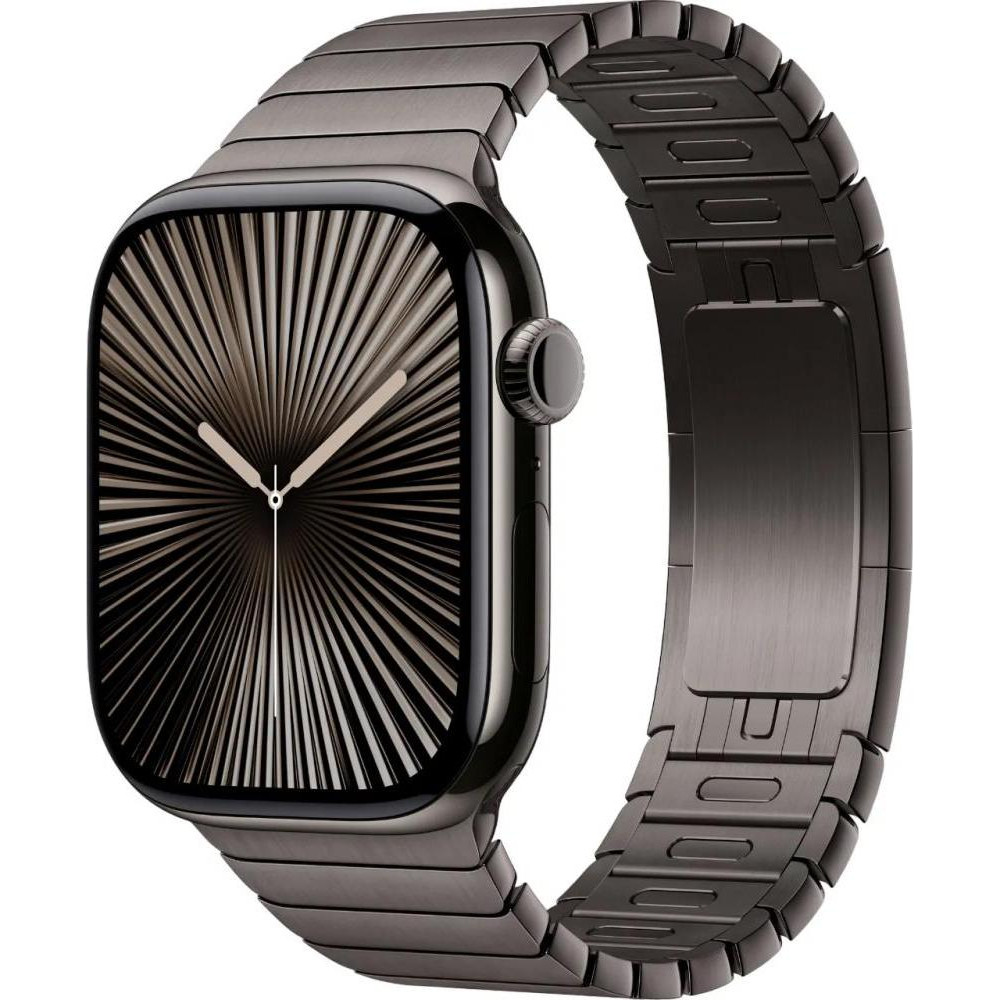 Apple Watch Series 10 GPS + Cellular 42mm Slate Titanium Case w. Slate Link Bracelet (MX0M3+MXMD3)
