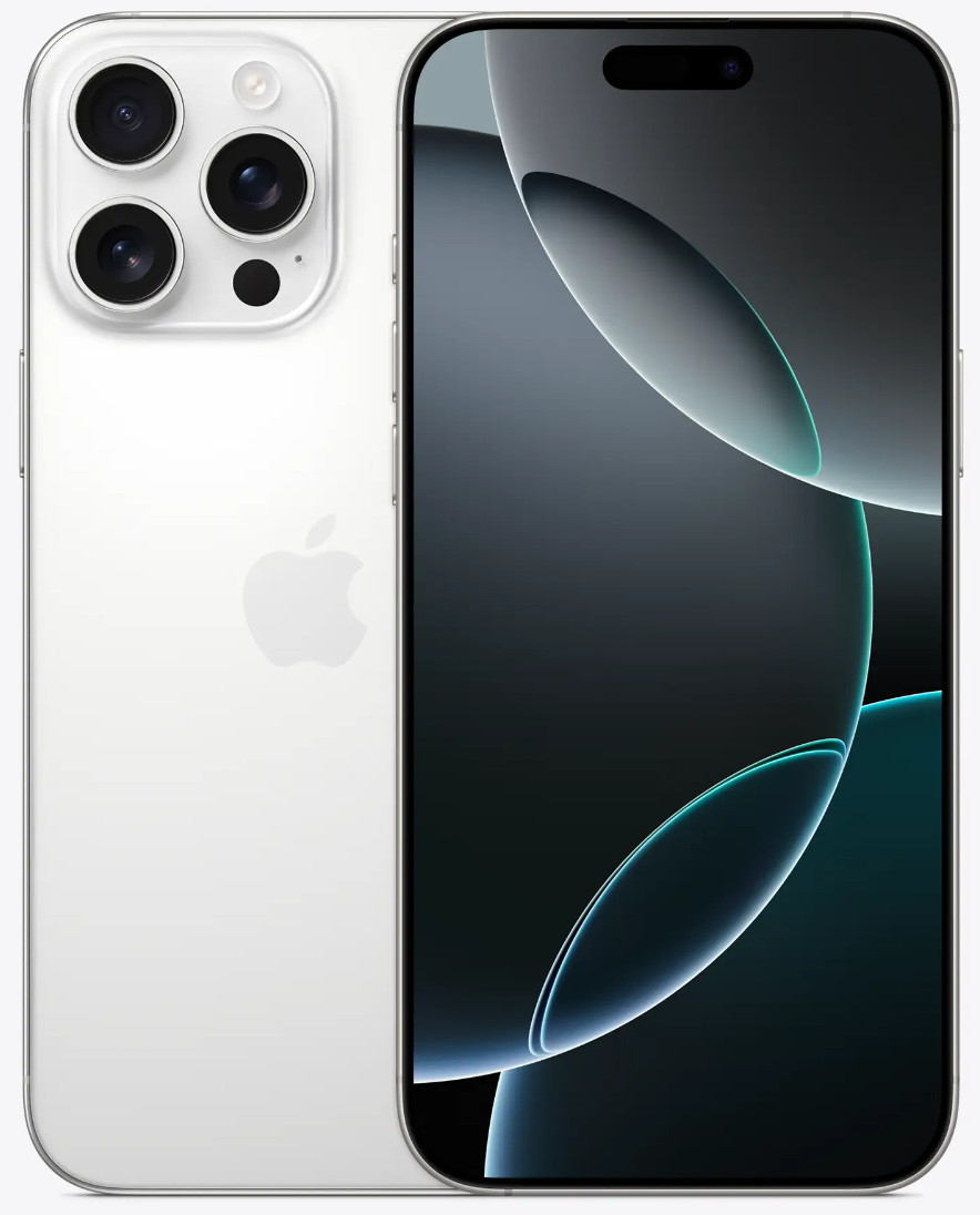 Apple iPhone 16 Pro Max 256GB eSIM White Titanium (MYW43)