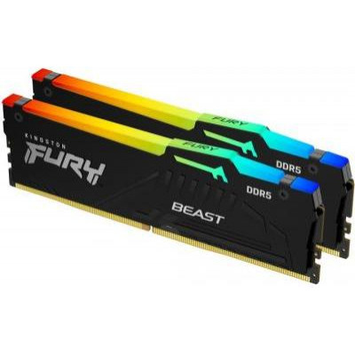 Kingston FURY 32 GB (2x16GB) DDR5 5200 MHz Beast RGB (KF552C40BBAK2-32)