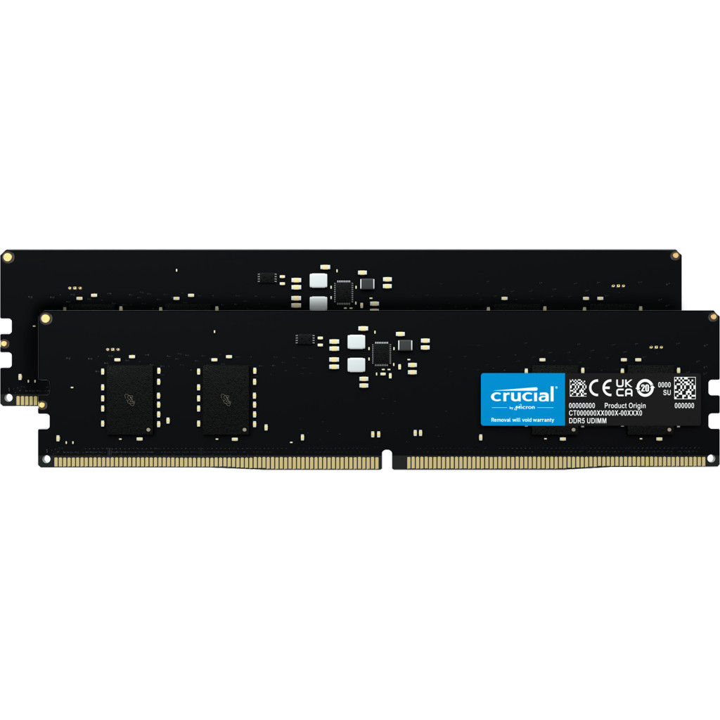 Crucial 64 GB (2x32GB) DDR5 4800 MHz (CT2K32G48C40U5)