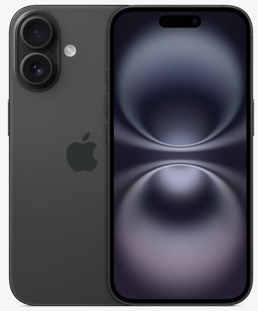 Apple iPhone 16 256GB eSIM Black (MYAX3)