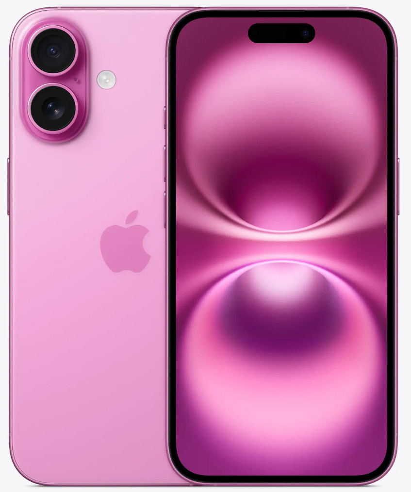 Apple iPhone 16 128GB eSIM Pink (MYAR3)