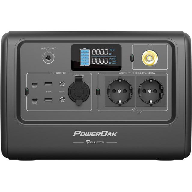 BLUETTI PowerOak EB70 Portable Power Station 1000W 716Wh (PB930692)