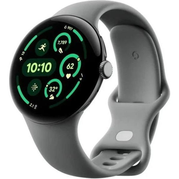 Google Pixel Watch 3 45 mm Wi-Fi Matte Hazel Aluminum Case-Hazel Active Band
