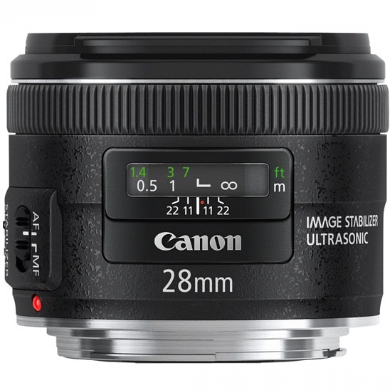 Canon EF 28mm f-2,8 IS USM