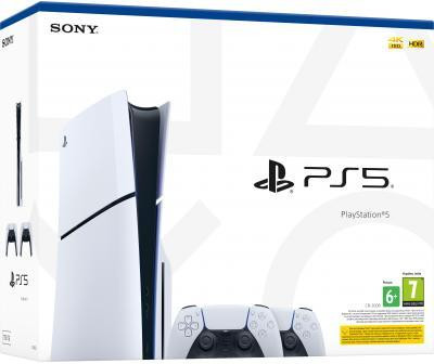 Sony PlayStation 5 Slim 1TB + DualSense Wireless Controller (1000042051, 1000042053, 1000042045)