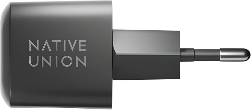 NATIVE UNION Fast GaN Charger PD 30W USB-C Port Black (FAST-PD30-2-BLK-EU)