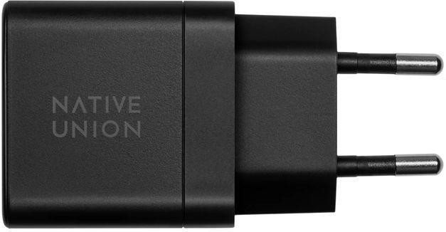 NATIVE UNION 2xUSB-C  35W Black (FAST-PD35-BLK-EU)
