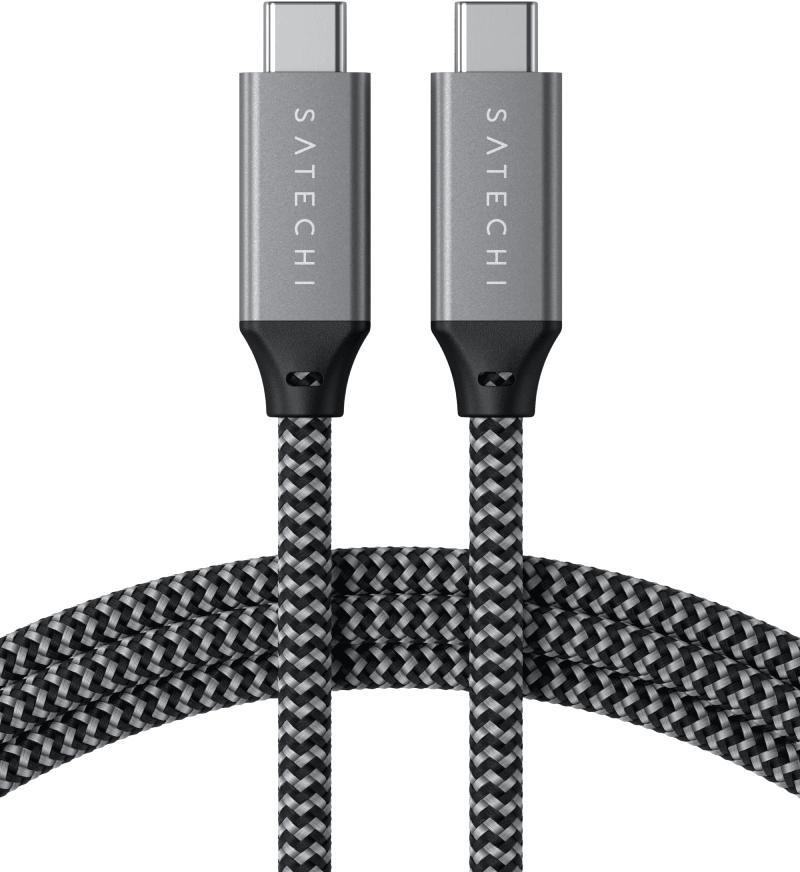 Satechi USB-C to USB-C 0.8m Space Gray (ST-U4C80M)