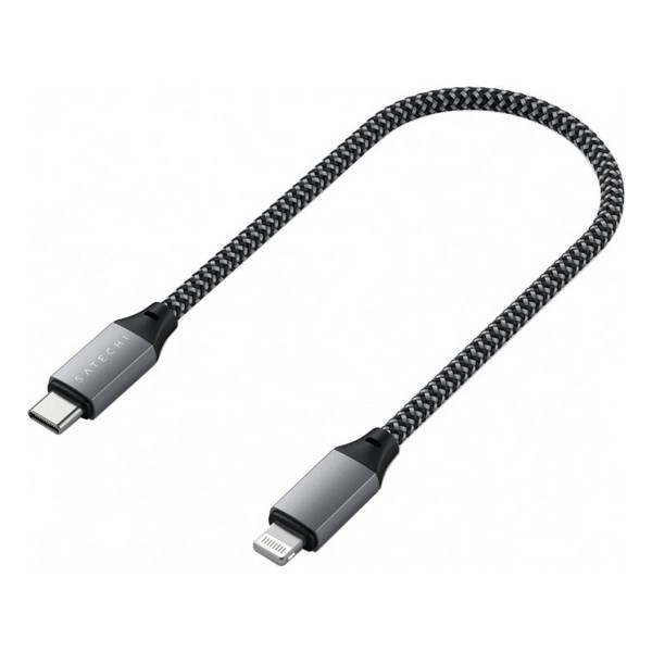 Satechi USB-C to Lightning Space Gray 0.25m (ST-TCL10M)