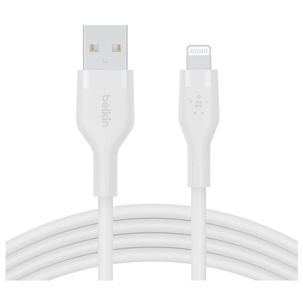 Belkin Flex USB-A - Lightning White 1m (CAA008BT1MWH)