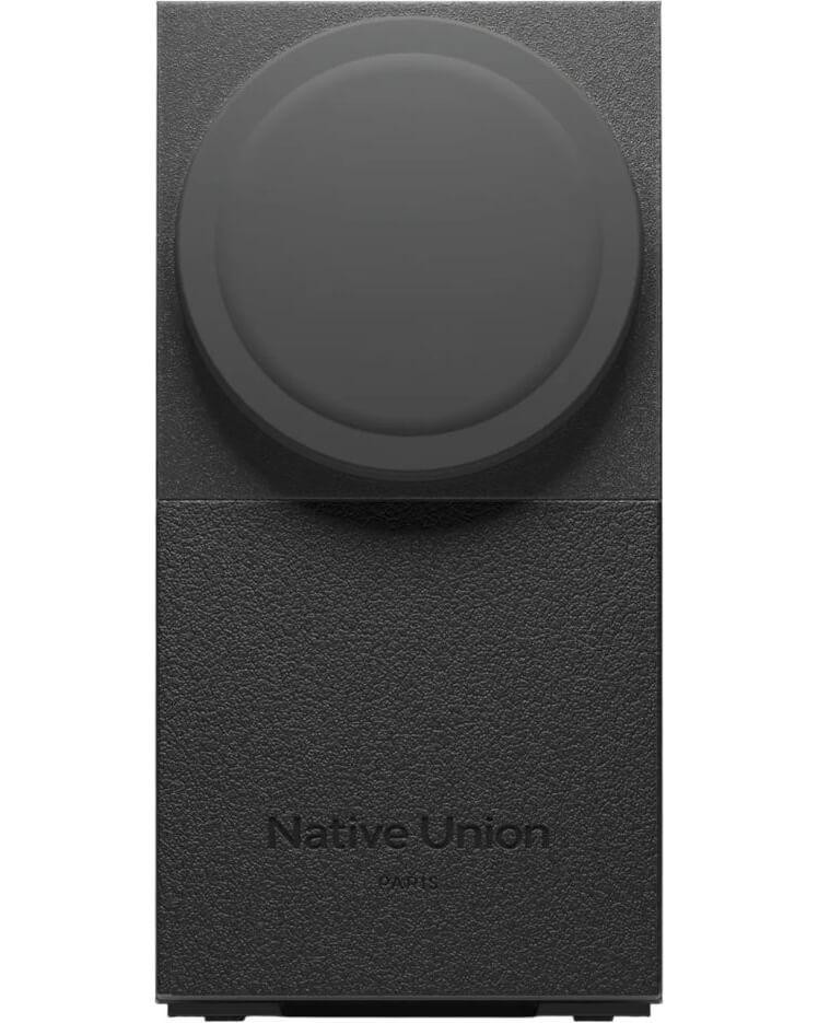 NATIVE UNION Rise 3-in-1 Qi2 Wireless Charger Black (RS-3IN1-BLK-INT)