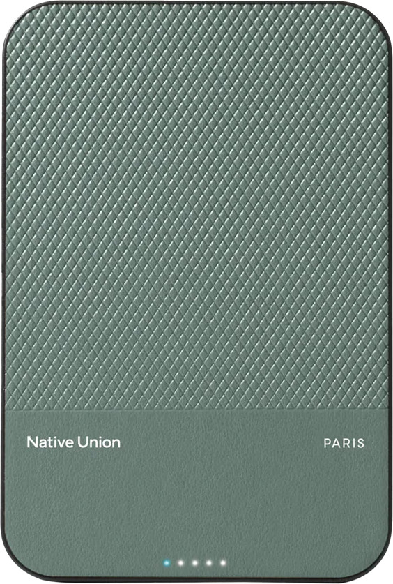 NATIVE UNION 5000mAh Slate Green (PB-5KMS-GRN)