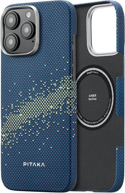 Pitaka Tactile Woven StarPeak Lumintex Milky Way Galaxy for iPhone 16 Pro Max (KI1604PMYG)