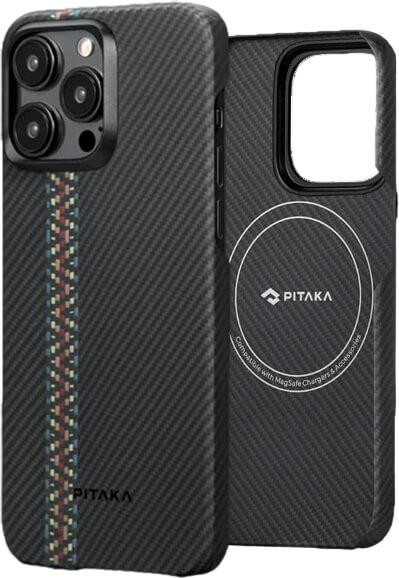 Pitaka MagEZ Case 4 Fusion Weaving Rhapsody for iPhone 15 Pro (FR1501P)