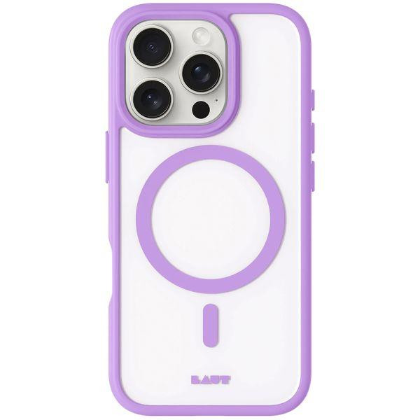 LAUT HUEX PROTECT case with MagSafe for iPhone 16 Pro - Bright Pink (L_IP24B_HPT_P)