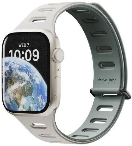 NATIVE UNION Active Magnetic Band Slate Green for Apple Watch 49-45-44mm (ACTBAND-AW-L-GRNS)