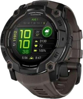 Garmin Instinct 3 50mm AMOLED Black with Charcoal Band (010-03020-00-40)