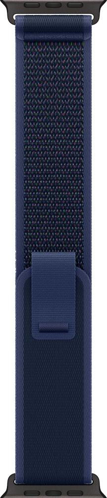 Apple Ремінець  Trail Loop Blue - Black Titanium Finish для  Watch 44-45-46-49mm - M-L (MYQ83)