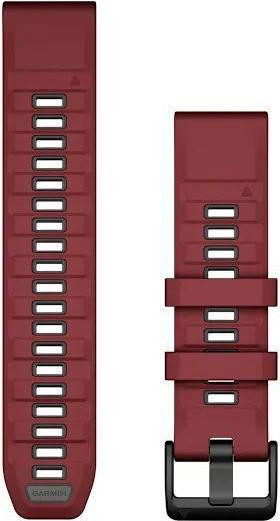 Garmin QuickFit 22 Watch Bands Marsala-Graphite Silicone (010-13392-06)