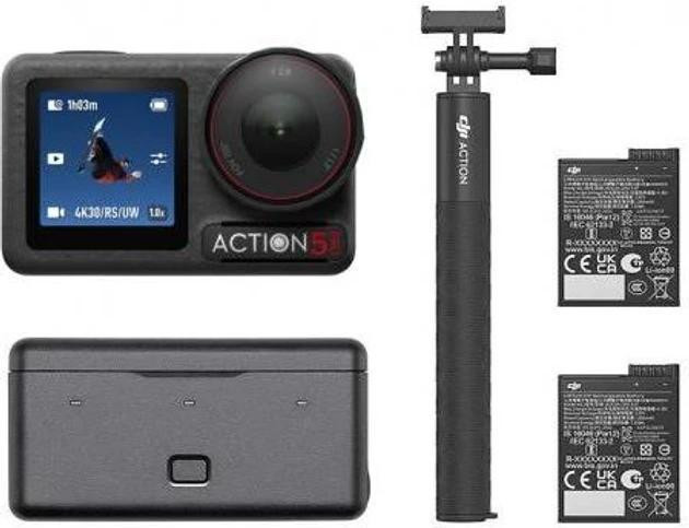 DJI Osmo Action 5 Pro Adventure Combo (CP.OS.00000378.01, CP.OS.00000350.01)