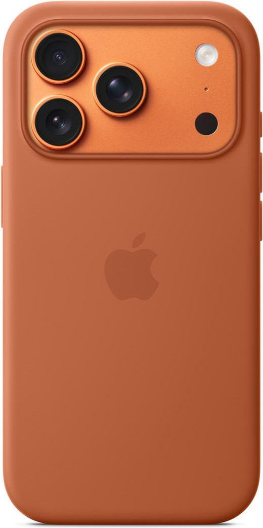 Apple iPhone 17 Pro Silicone Case with MagSafe – Terra Cotta (MGFJ4)