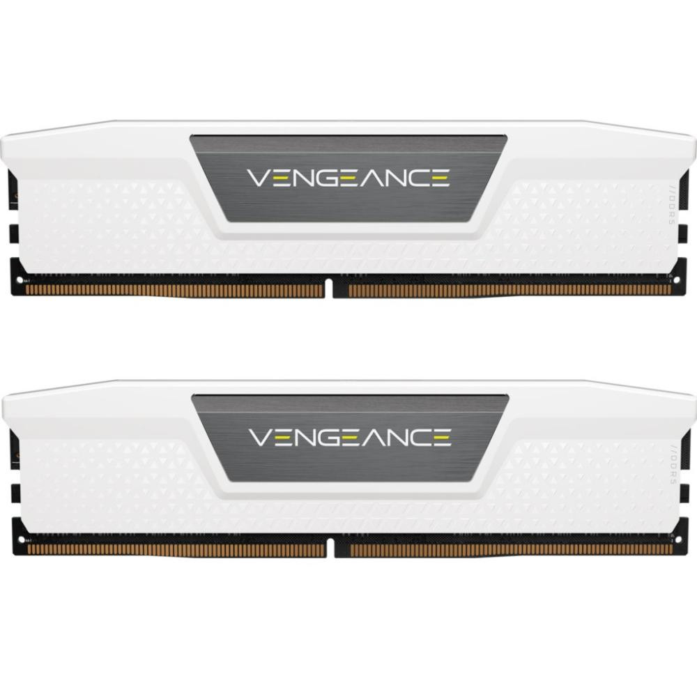 Corsair 32 GB (2x16GB) DDR5 6000 MHz Vengeance White (CMK32GX5M2E6000C36W)
