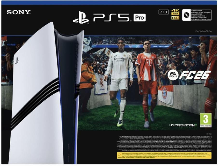 Sony Playstation 5 Pro 2TB EA SPORTS FC 26 Bundle (711719024101)