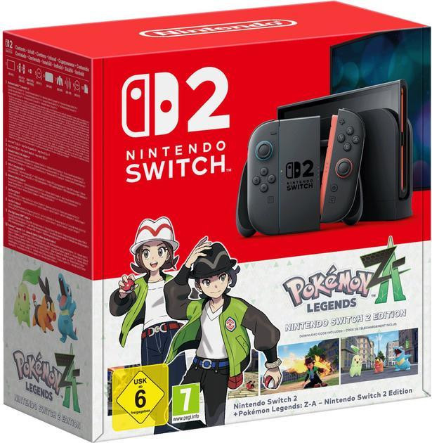 Nintendo Switch 2 + Pokmon Legends Z-A Nintendo Switch 2 Edition Bundle (00045496885533)