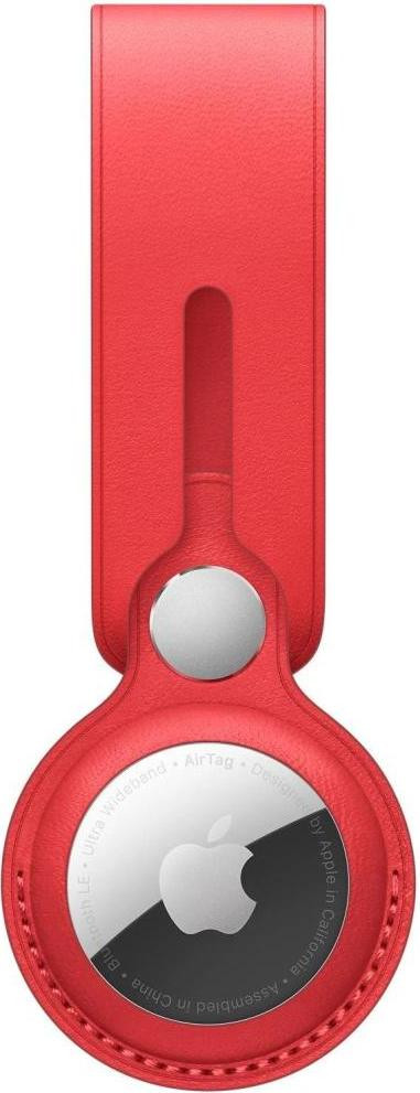 Apple AirTag Leather Loop Product Red (MK0V3)