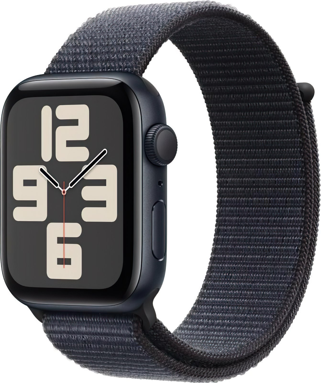Apple Watch SE 2 GPS 40mm Midnight Aluminium Case w. Ink Sport Loop (MXEA3)